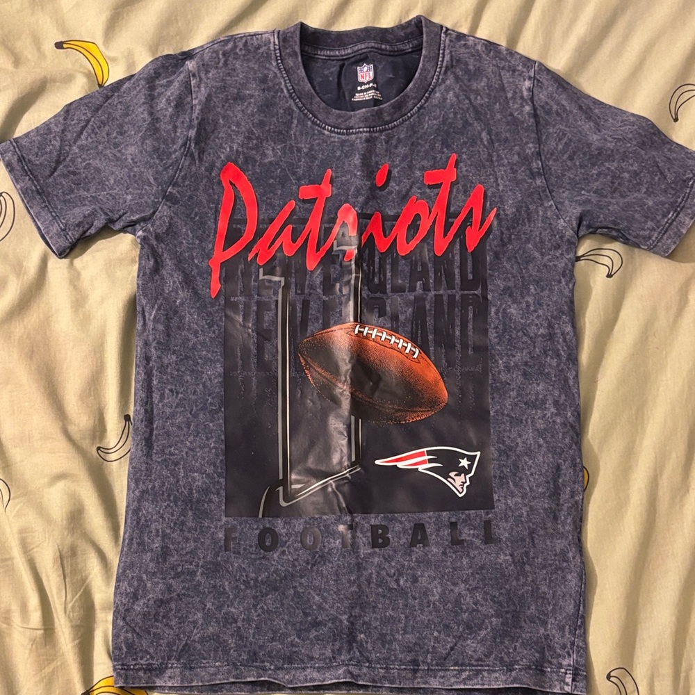 NFL Patriots Kids T-Shirt - Blue and Red